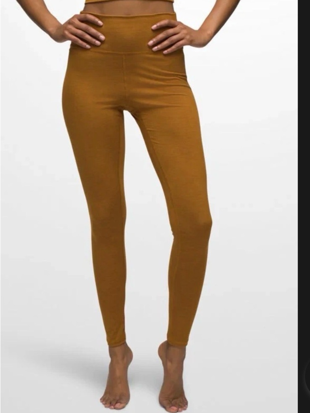 prAna WOMEN'S BECKSA LEGGING IN SPICED HEATHER SZ XL INSEAM 27